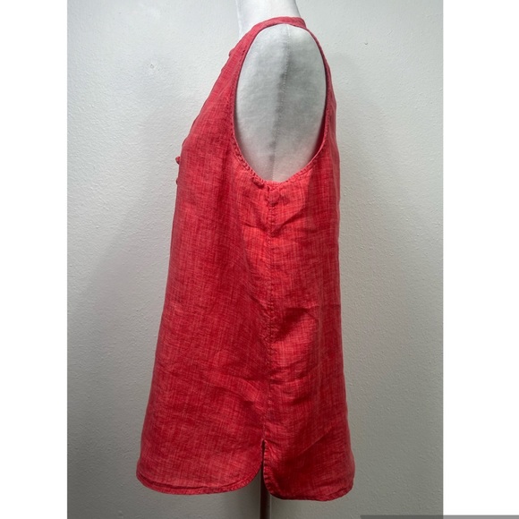 J jill  Sleeveless Large  Tunic Tank Top Linen - Picture 3 of 9